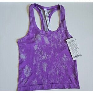 Lululemon Swiftly Tech racerback tank 2.0 faint lavender 4 NWT